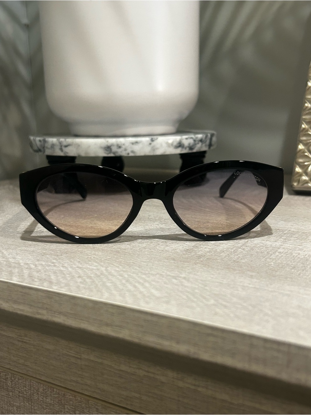 Black Cat-Eye Sunglasses - Classic Women's Shades
